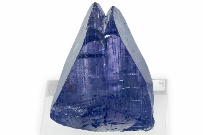 Brilliant Blue-Violet Tanzanite Crystal -Merelani Hills, Tanzania #308350